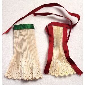 Vtg 50s Doll Skirt & Apron Handmade 8–9" Dolls Ginny Betsy McCall Alexander Kins